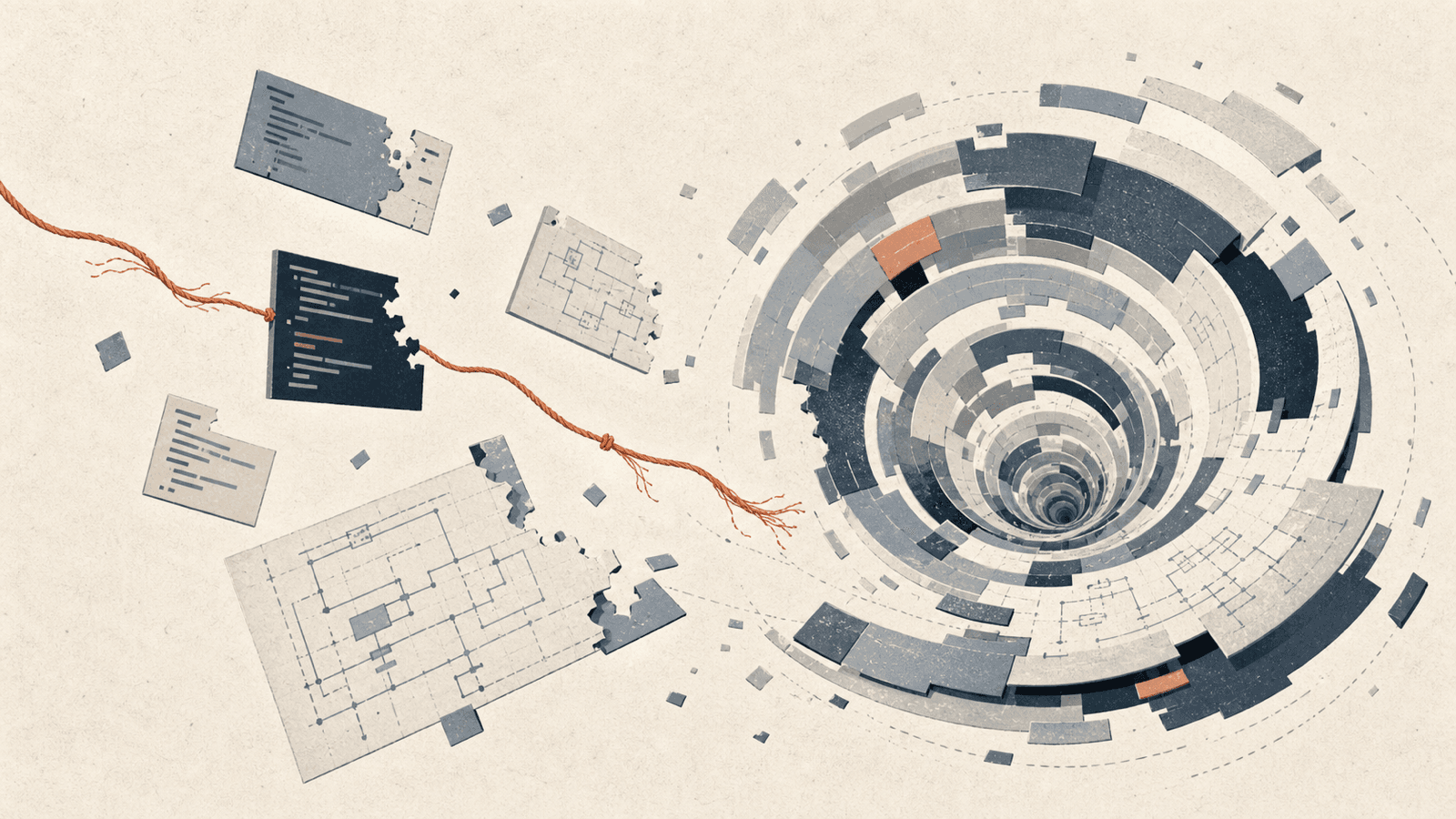 Illustration for Agentic Technical Debt