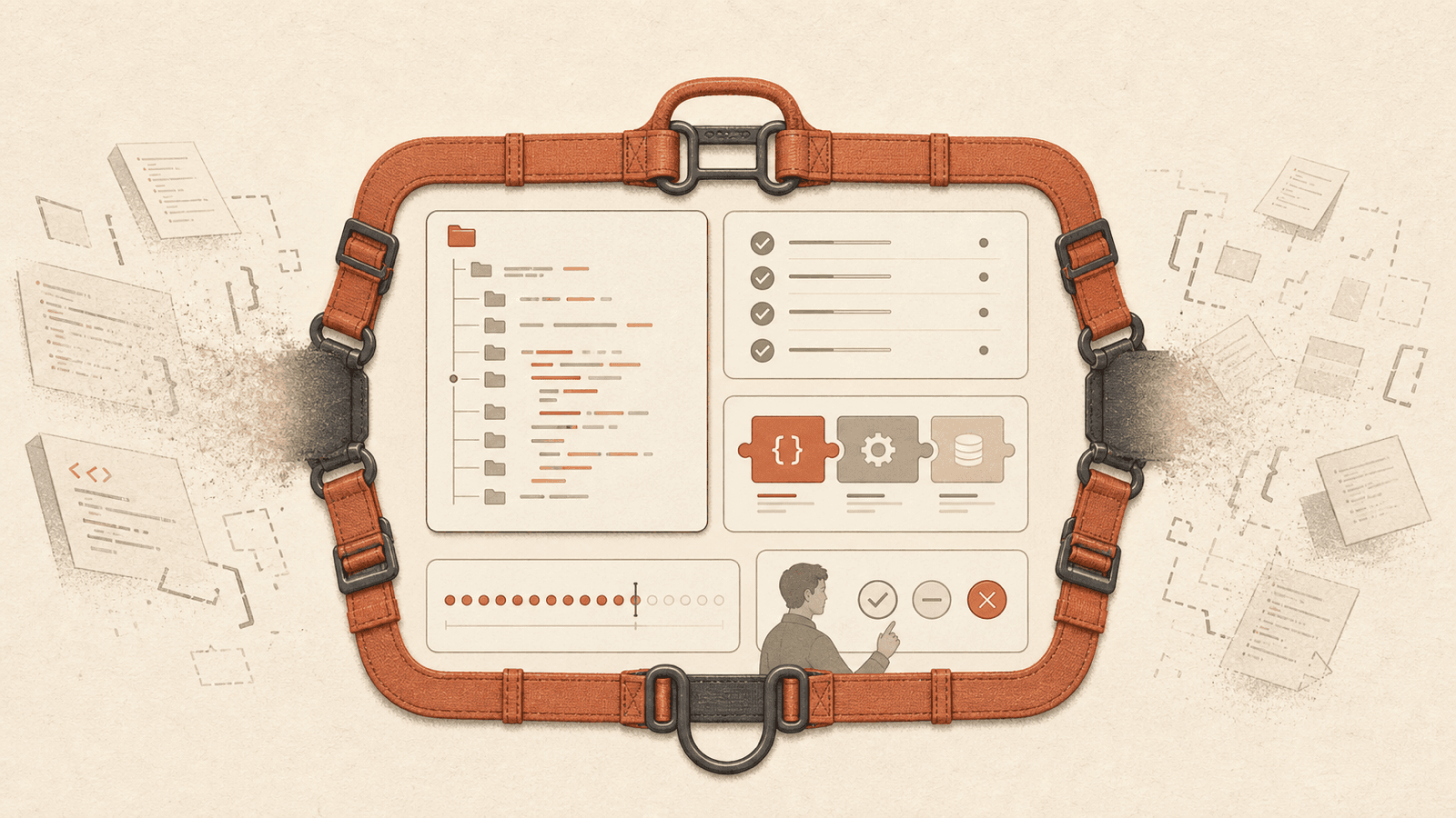 Illustration for Where Does Agent Harness Work Remain Durable as Models Improve?