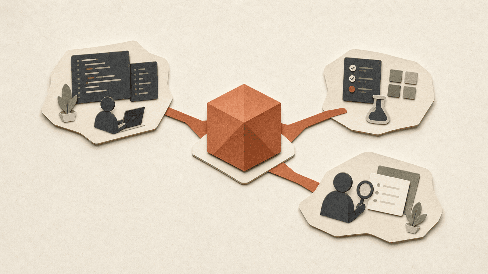 Illustration for Single General Agent vs. Multi-Agent Coding Architecture
